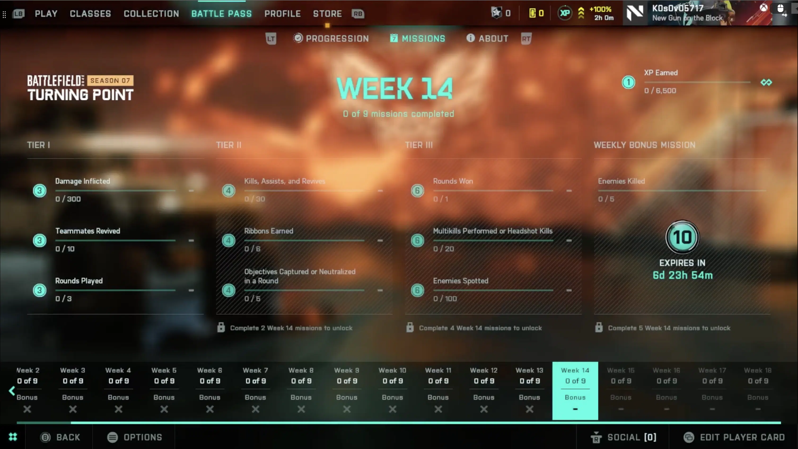 New Battlefield 2042 Weekly Missions