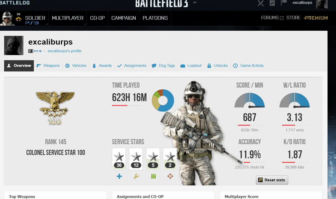 Battlefield 3-Battlelog-png