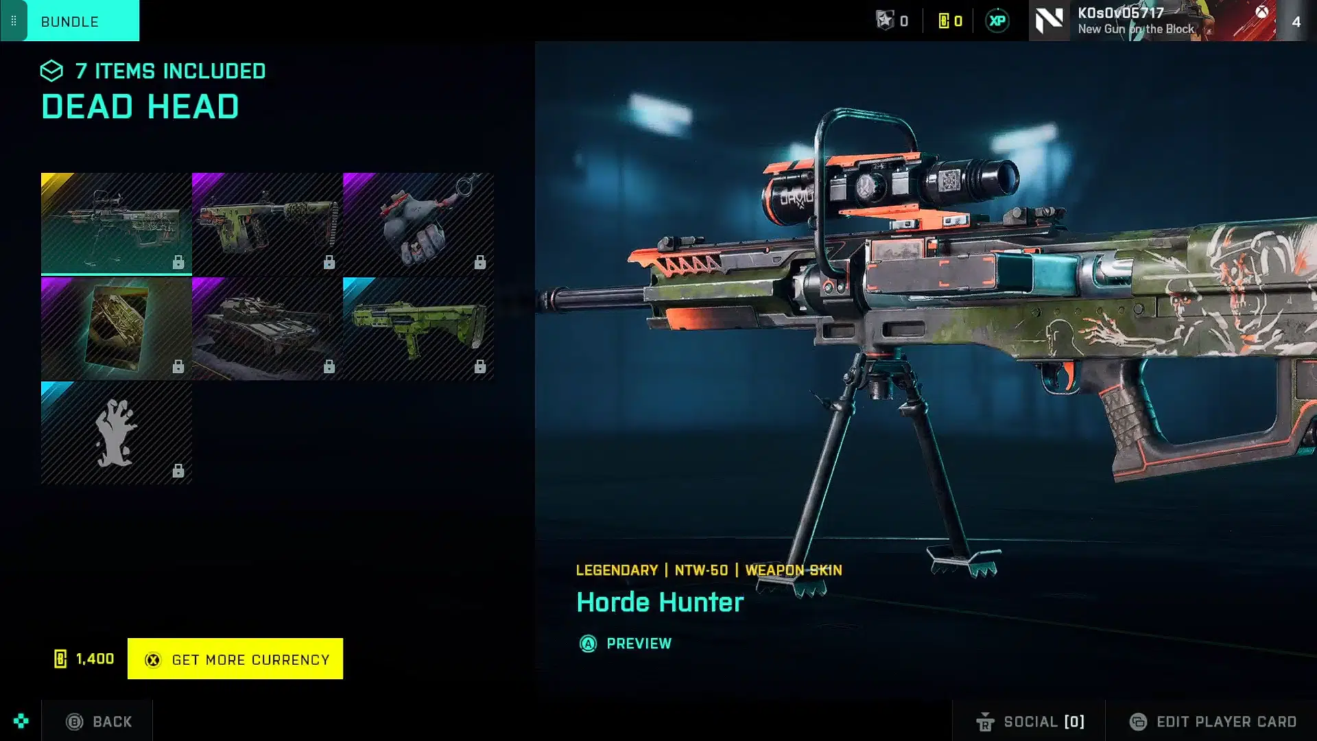 New Battlefield 2042 Dead Head Store Bundle Season 4 Week 6 April 4