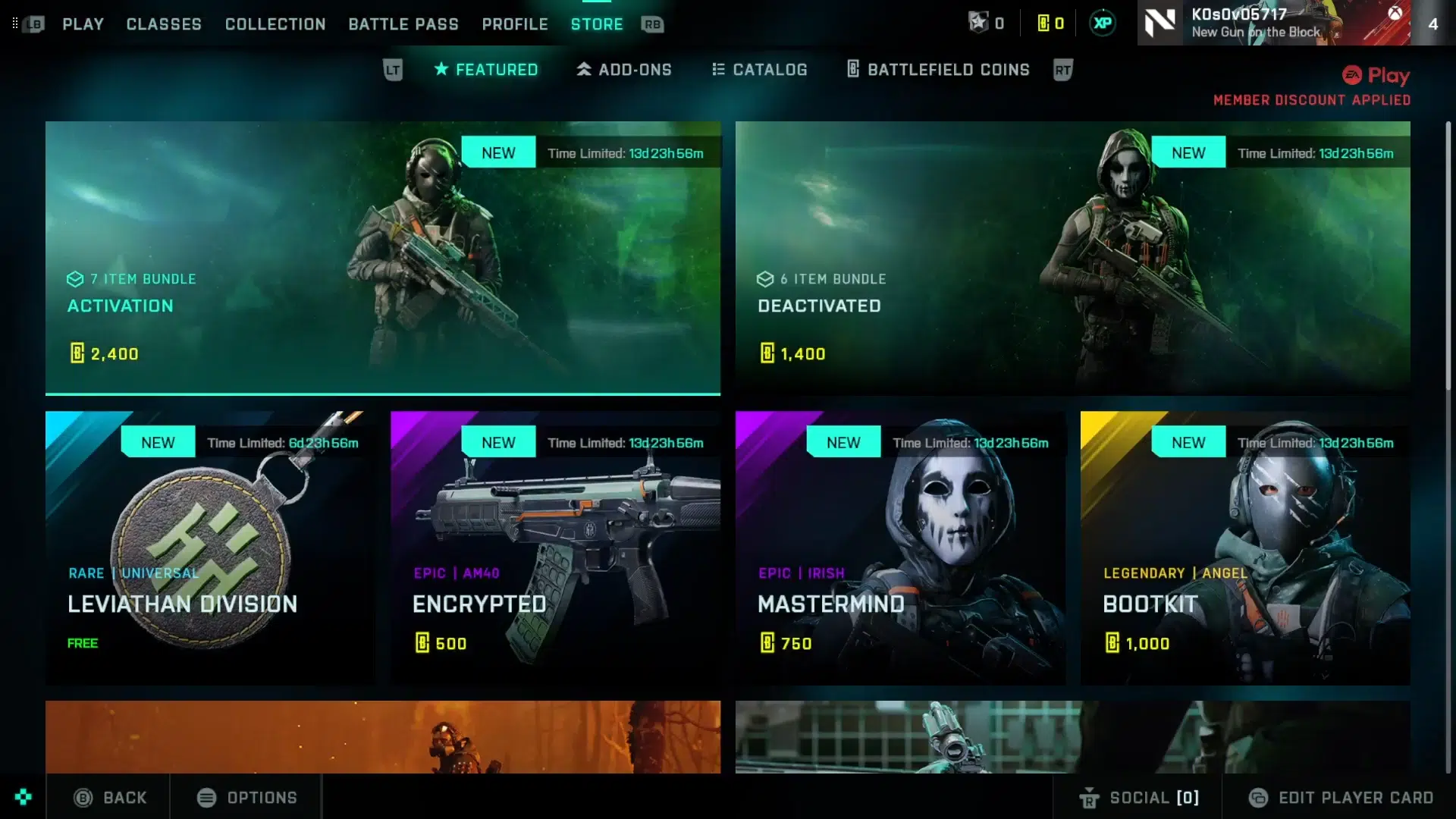 New Battlefield 2042 Store Items April 11 Season 4 Week 7