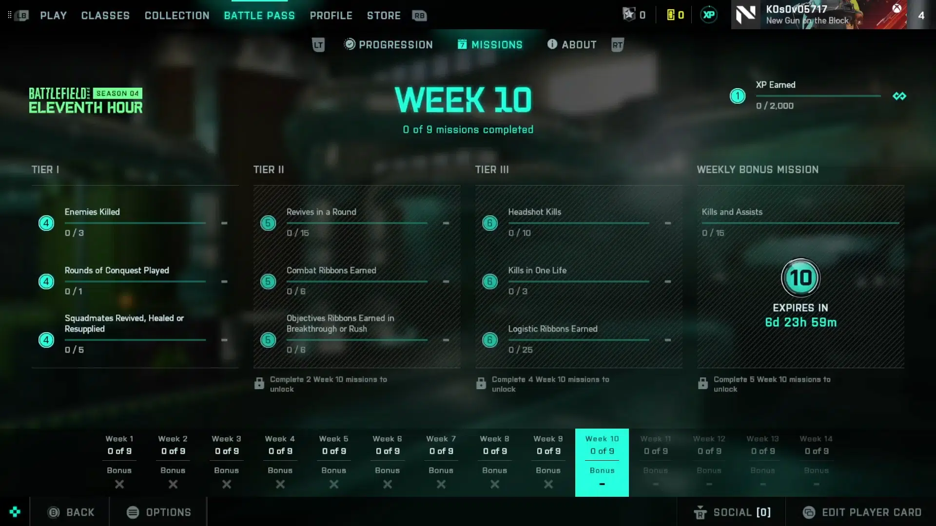 Battlefield 2042 weekly missions for May 2