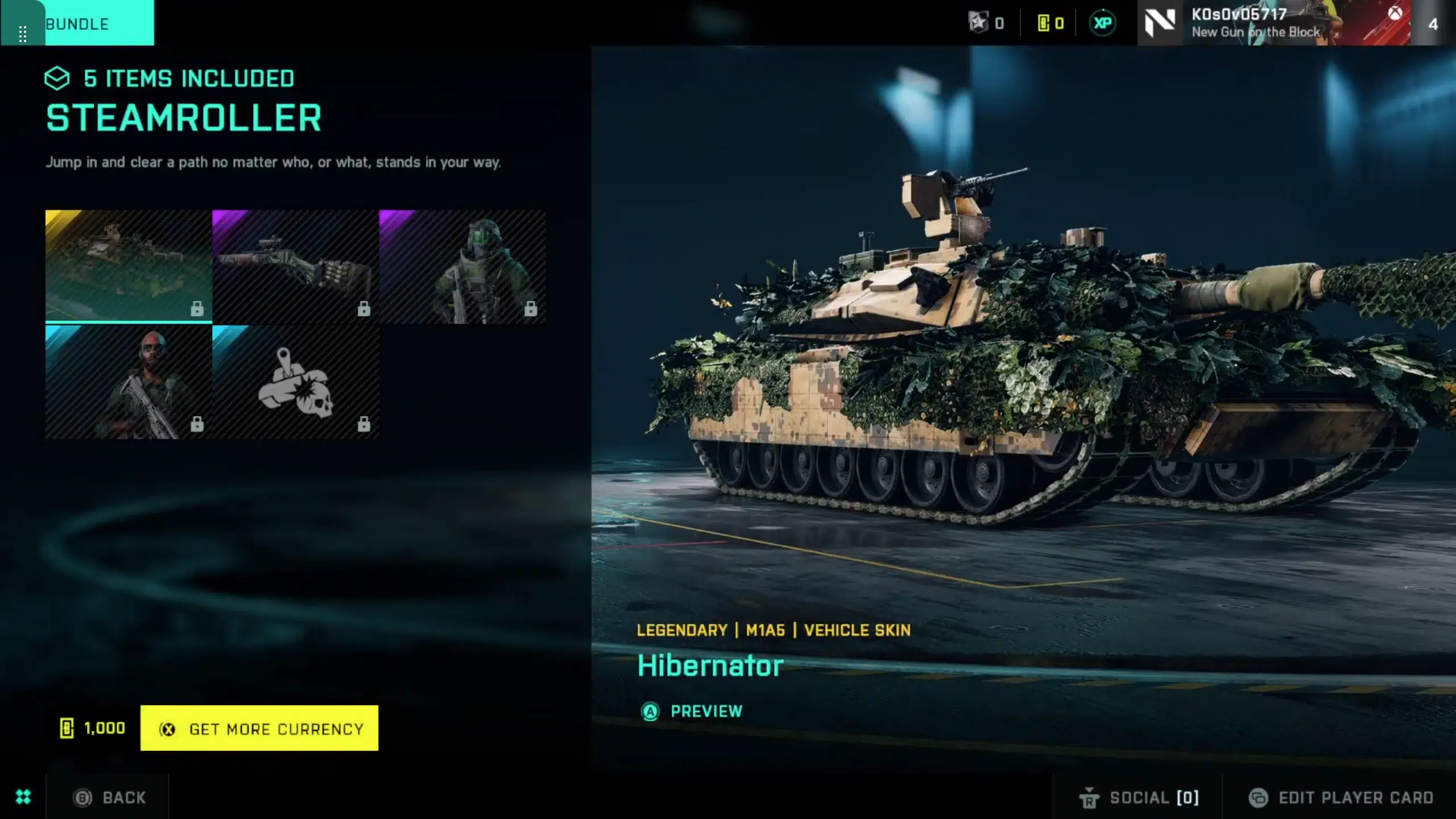 Battlefield 2042 Steamroller Store Bundle Items May 9