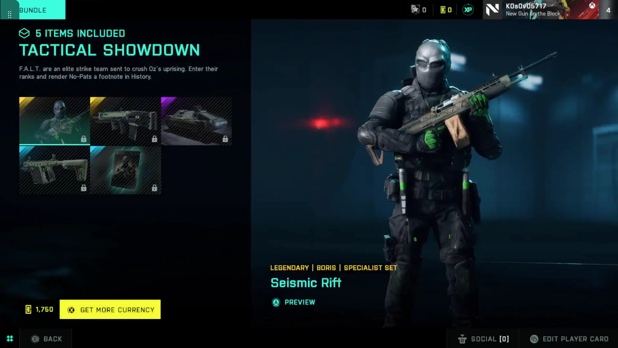 Battlefield 2042 Tactical Showdown Bundle Items May 16