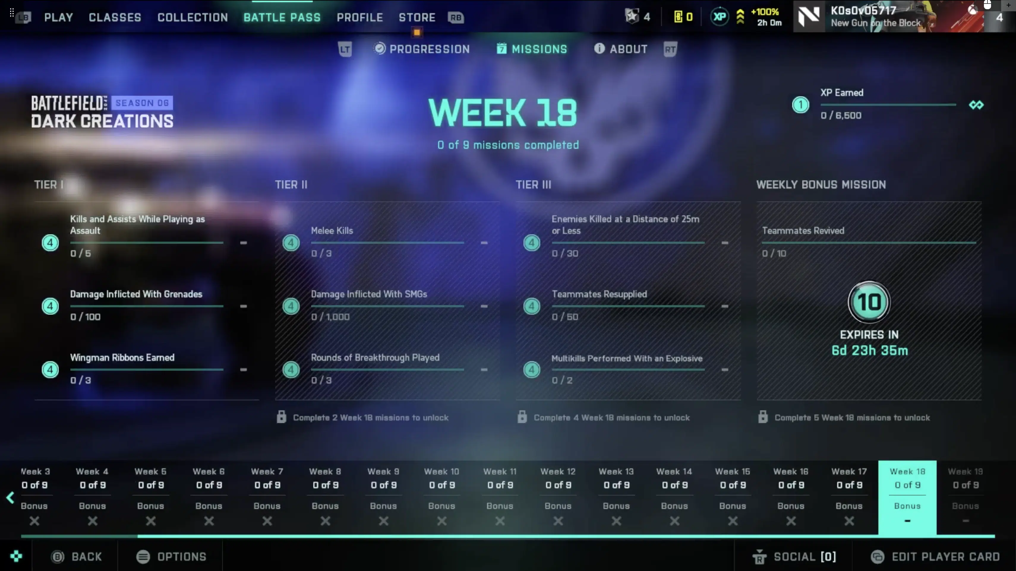 New Battlefield 2042 Weekly Missions