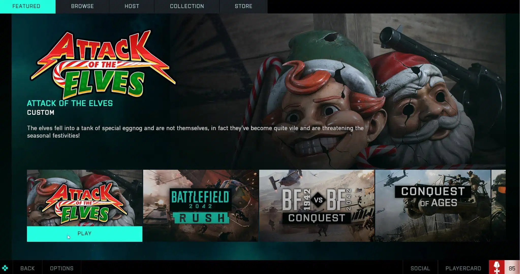 Battlefield 2042 Weihnachtsevent „Angriff der Elfen“ jetzt live, hier ein Blick auf die neuen Kosmetika und Belohnungen