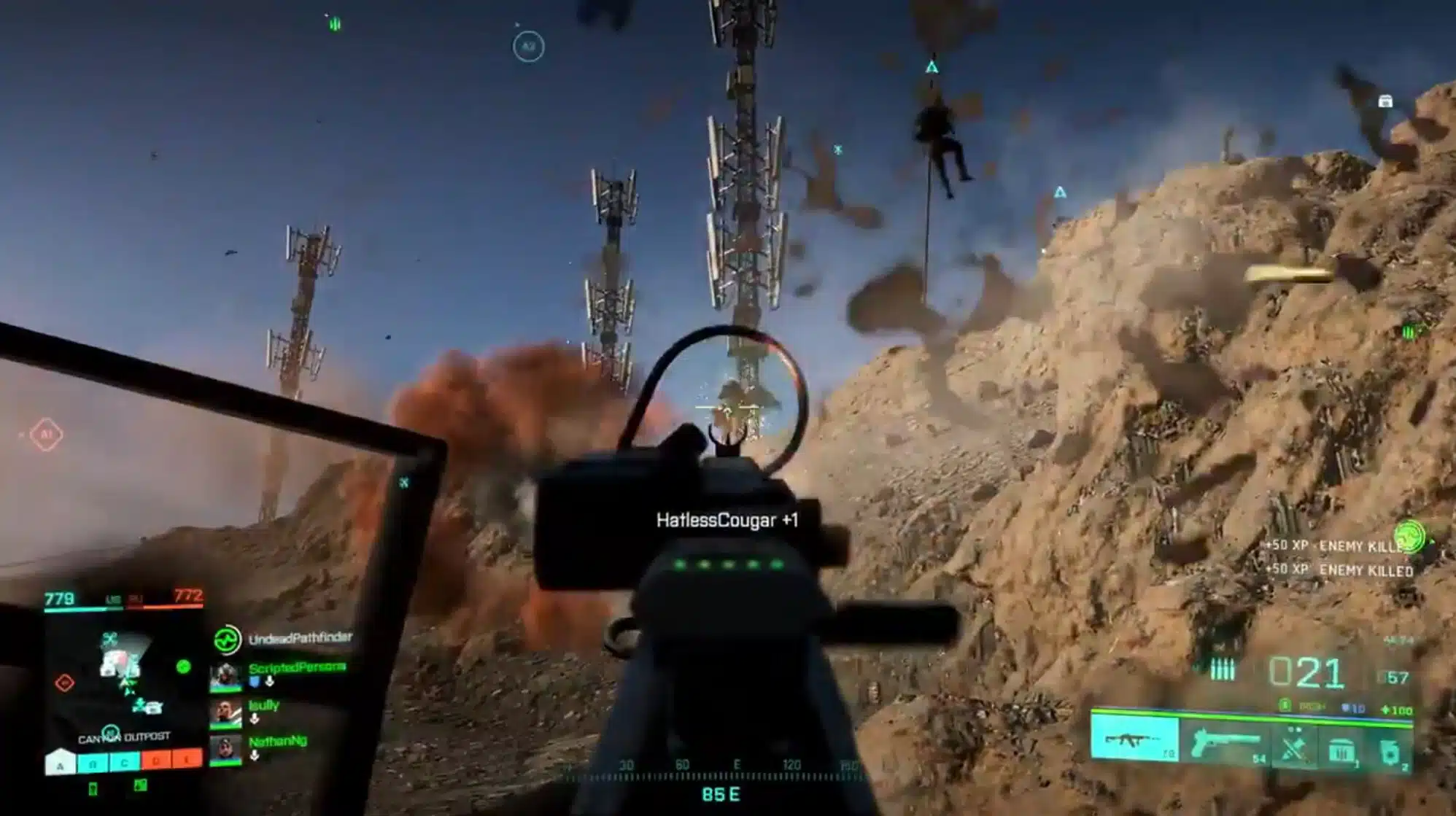 Battlefield 2042 Killfeed noch nicht final, so sieht es mit BF3-Indikatoren aus