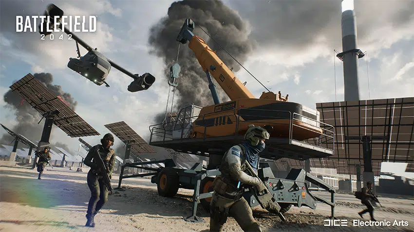 Battlefield 2042 PC-Trailer zeigt PC-spezifisches Raytracing und Nvidia DLSS