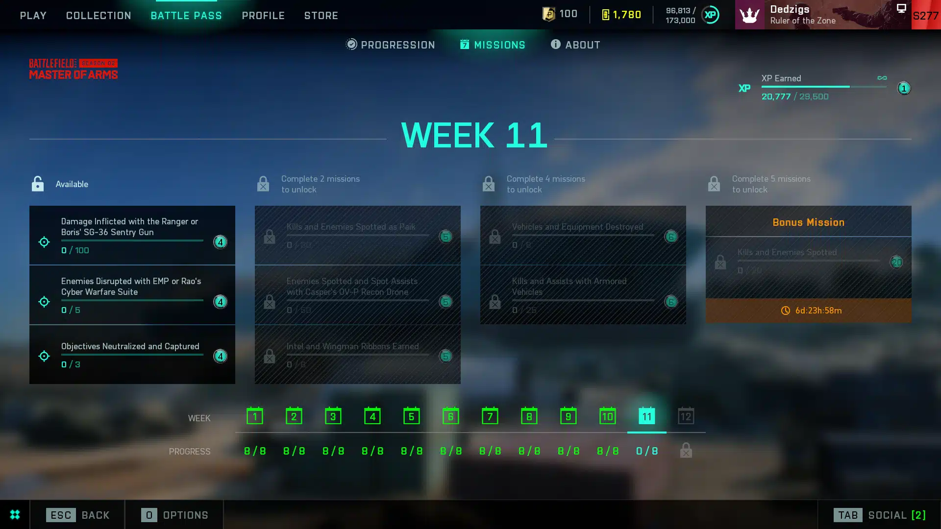 Wöchentliche Missionen und Battle Pass-Belohnungen für Saison 2, Woche 11 aufgelistet (8. Nov.)