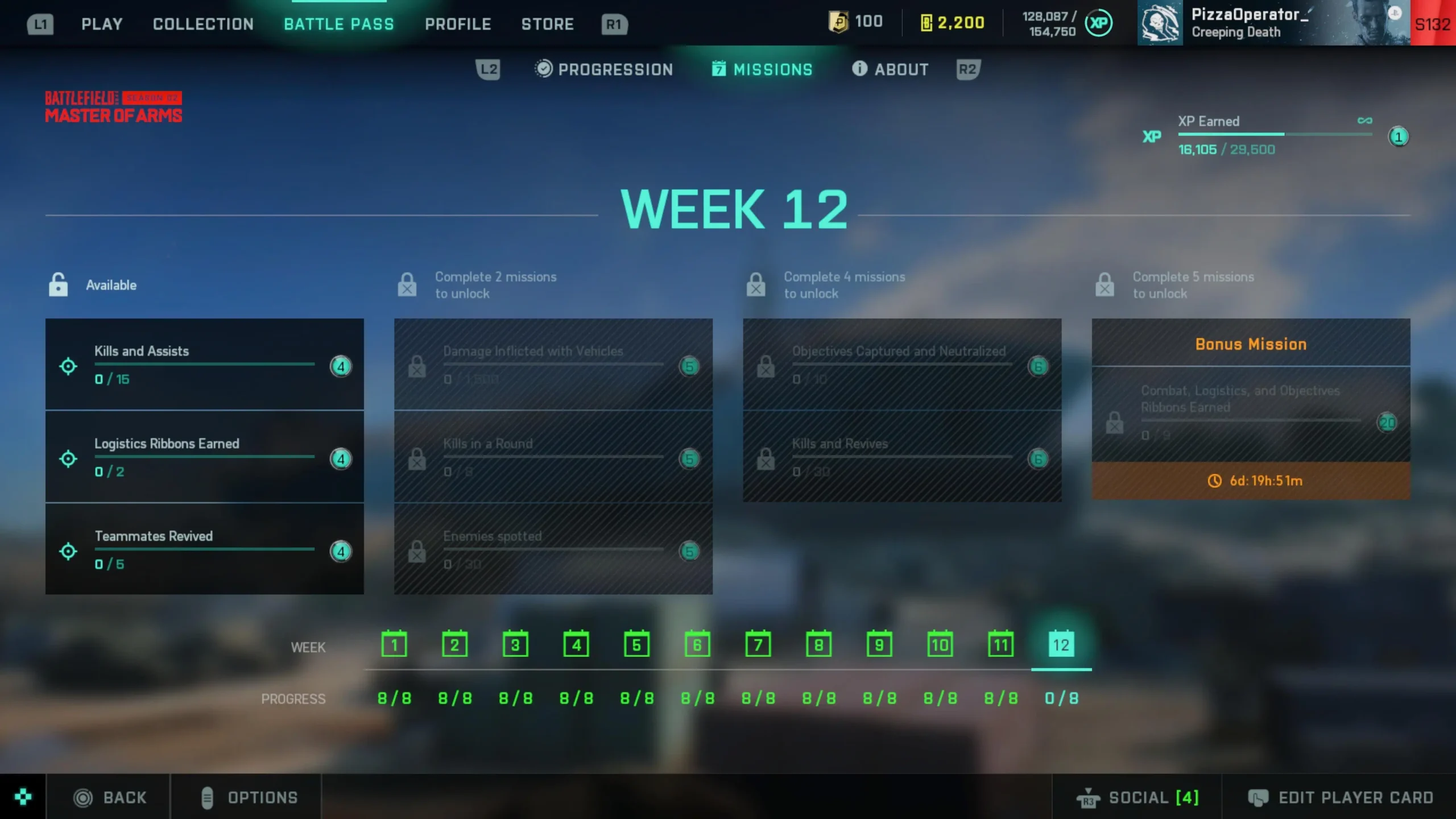 Wöchentliche Missionen und Battle Pass-Belohnungen für Saison 2, Woche 12 aufgelistet (15. Nov.)