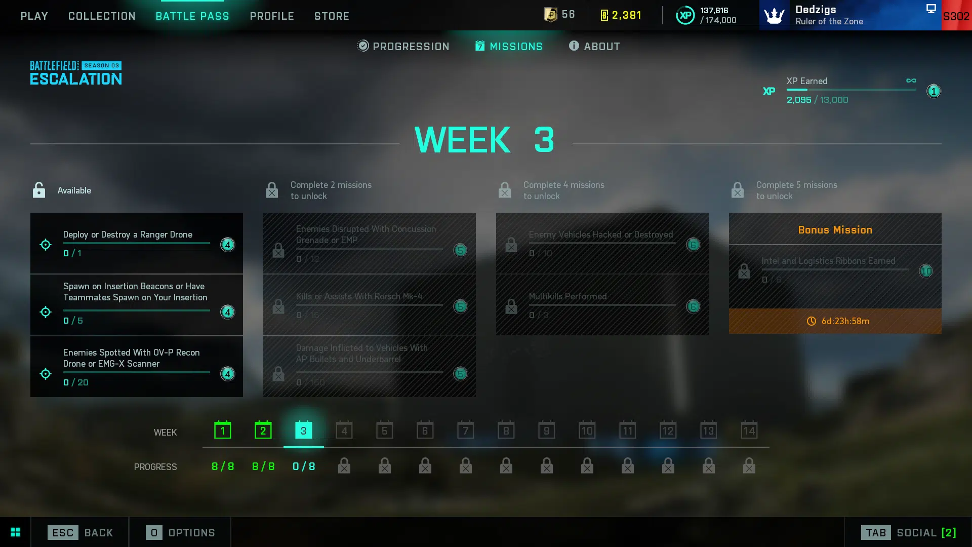 Wöchentliche Missionen von Battlefield 2042, Battle Pass-Belohnungen für Saison 3, Woche 3 aufgelistet (6. Dez.)