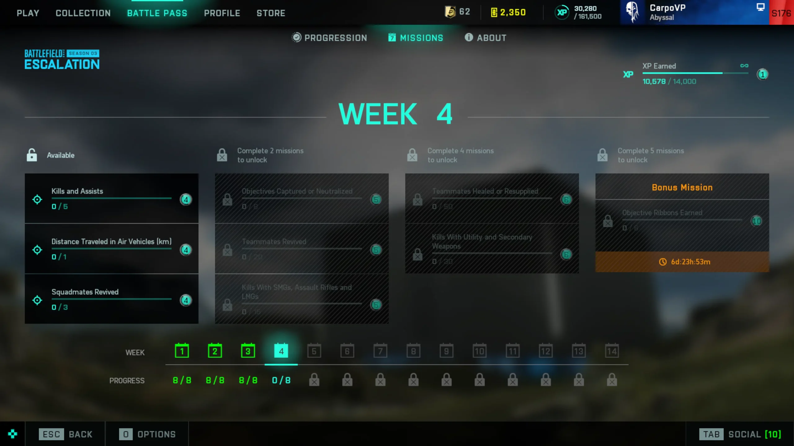 Wöchentliche Missionen und Battle Pass-Belohnungen für Saison 3, Woche 4 aufgelistet (13. Dez.)