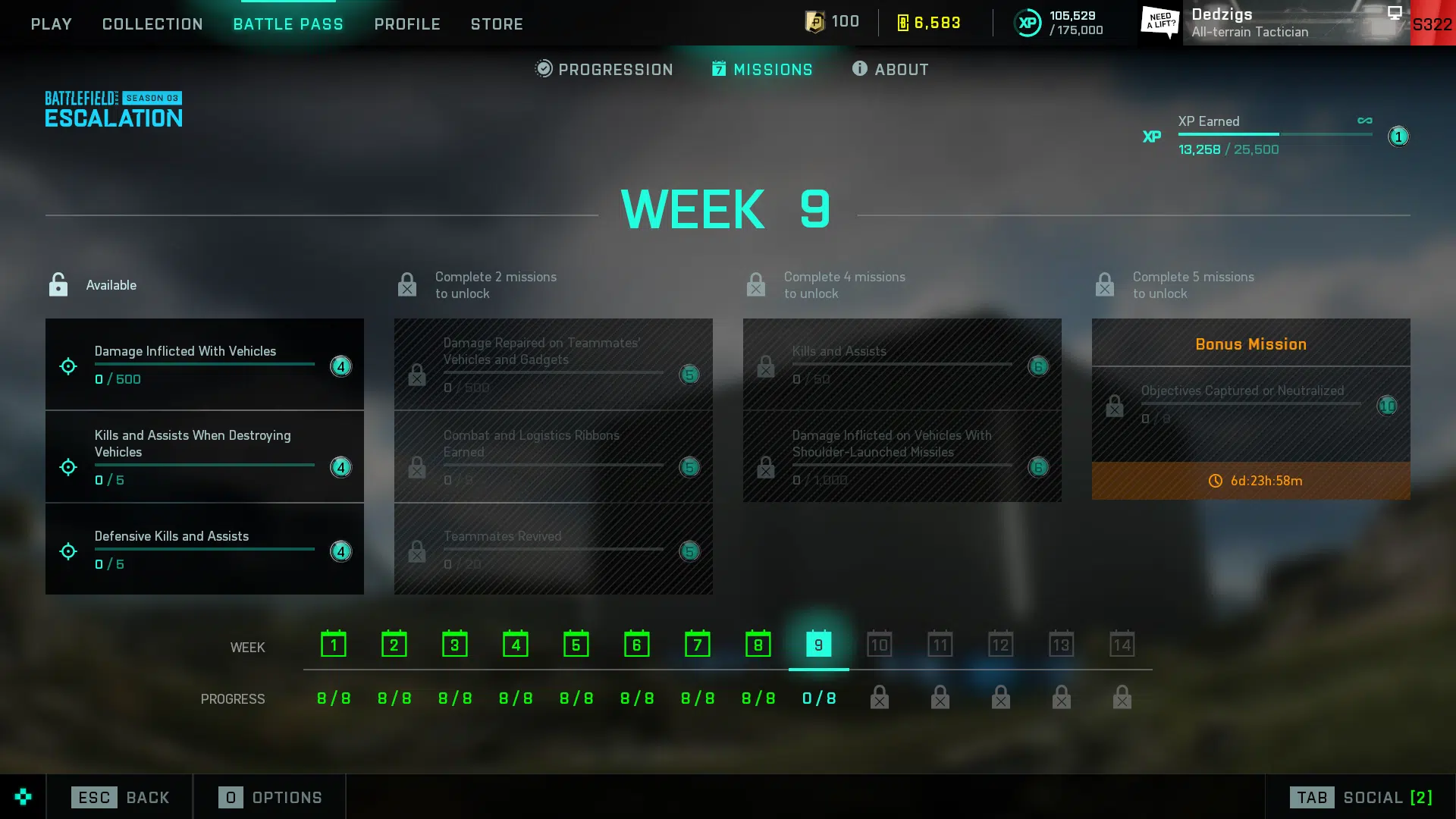 Wöchentliche Missionen und Battle Pass-Belohnungen für Saison 3, Woche 9 aufgelistet (17. Januar)