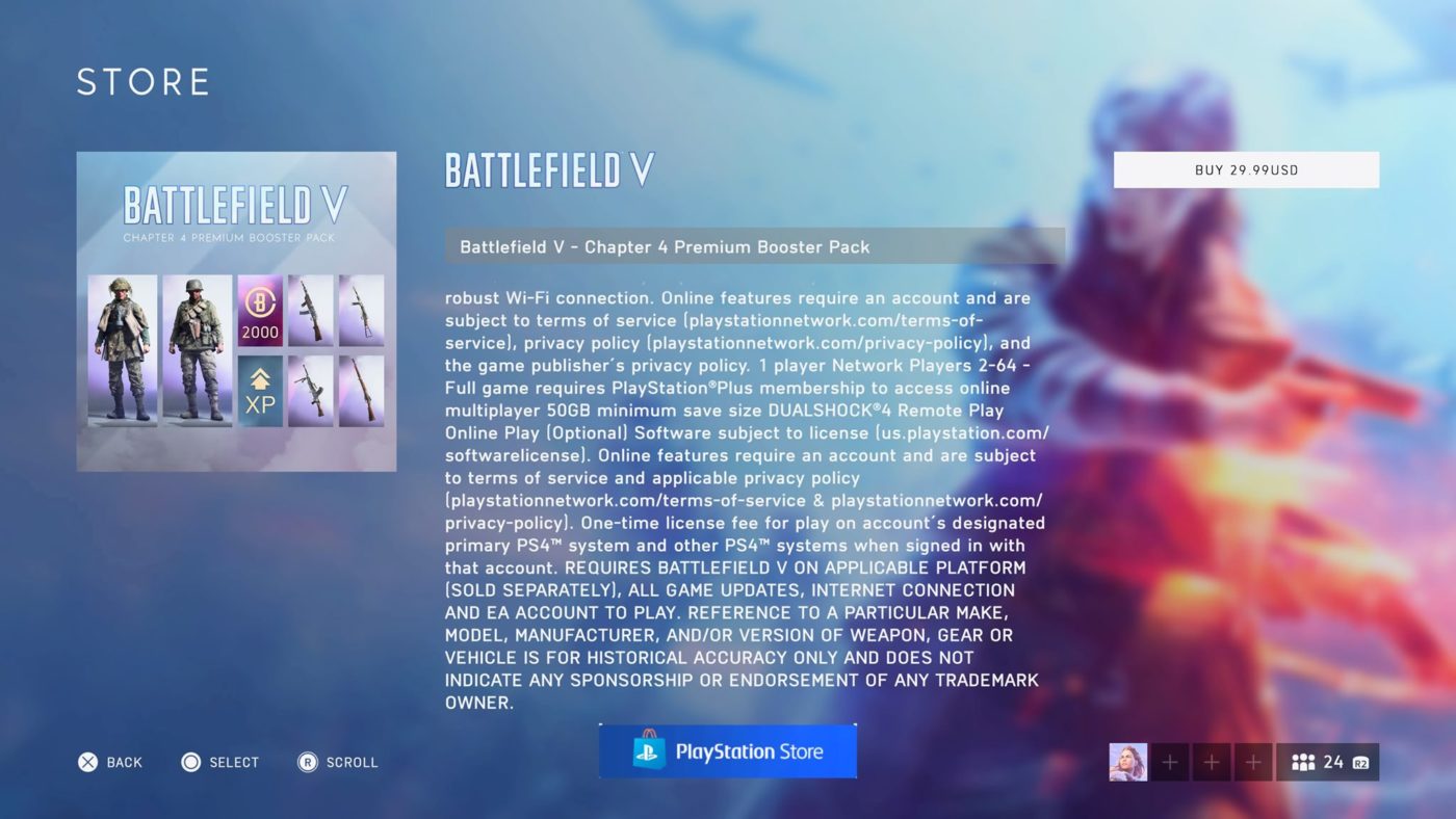 Battlefield 5 Kapitel 4 Booster Packs jetzt für 29,99 $ erhältlich, hier ist, was drin ist
