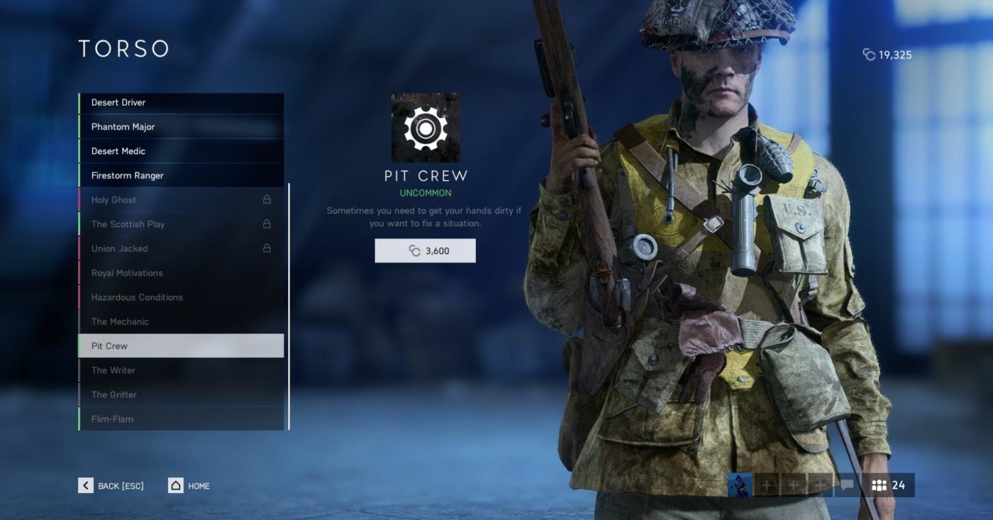 Battlefield 5 Pit Crew Skin ist jetzt nur noch über Mikrotransaktionen erhältlich, nachdem er zunächst mit In-Game-Währung verfügbar war