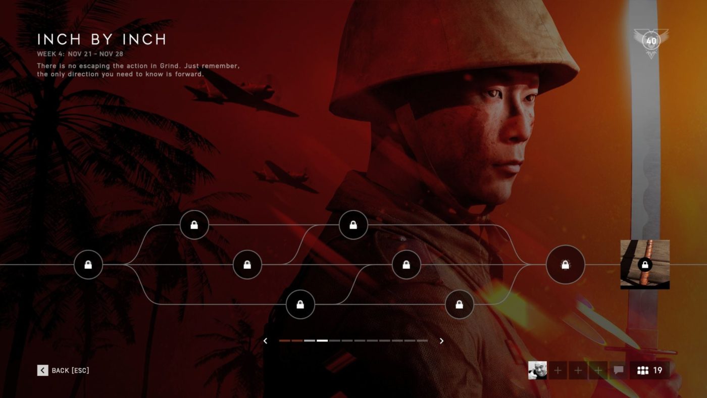 Wöchentliche Herausforderungen von Battlefield 5 – Kapitel 5, Woche 4 „Zoll für Zoll“