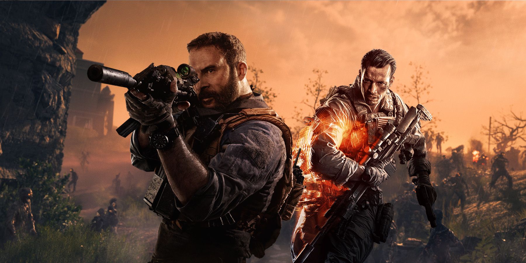 Battlefield und Call of Duty befinden sich derzeit in genau derselben Position