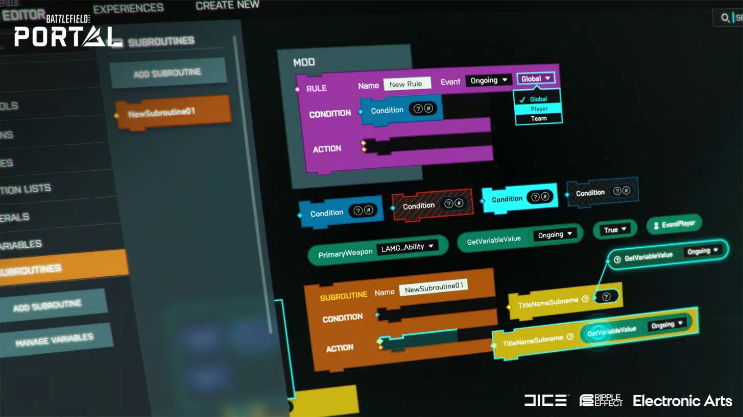 Battlefield Portal Builder ist webbasiert und erfordert keine Kopie des Spiels zur Nutzung