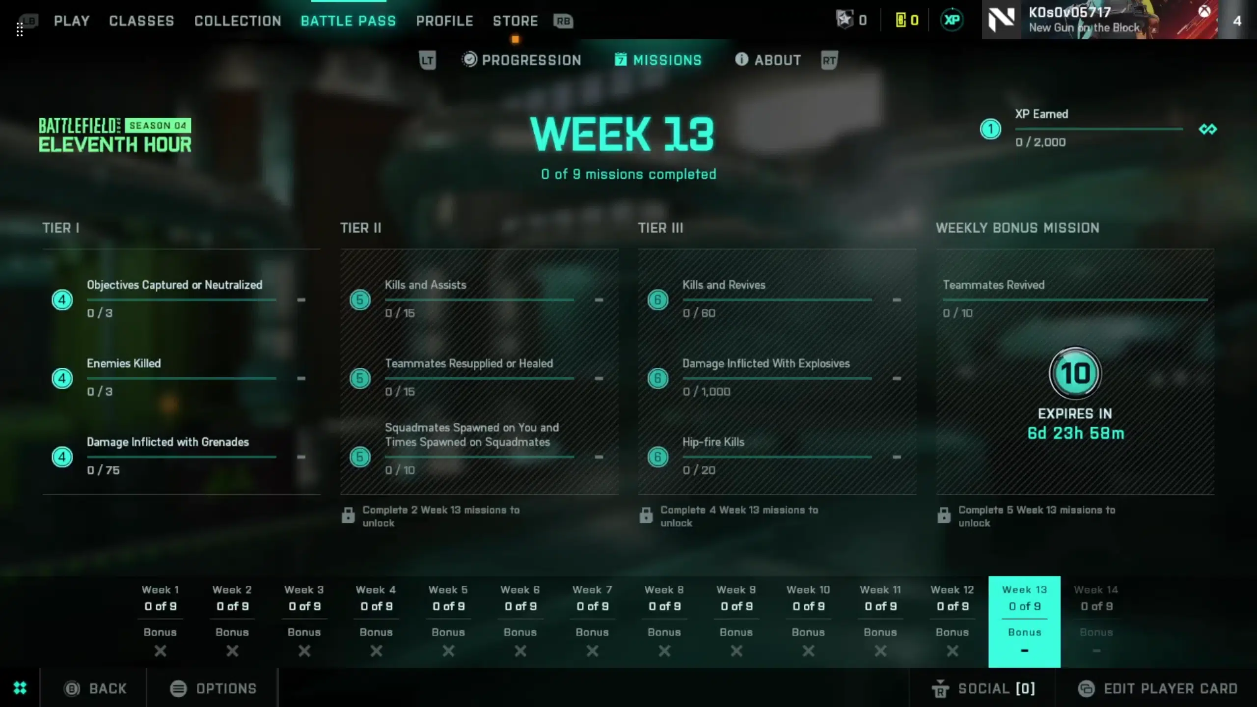 Neue wöchentliche Missionen und Store-Pakete für Saison 4, Woche 13 aufgelistet (23. Mai) in Battlefield 2042
