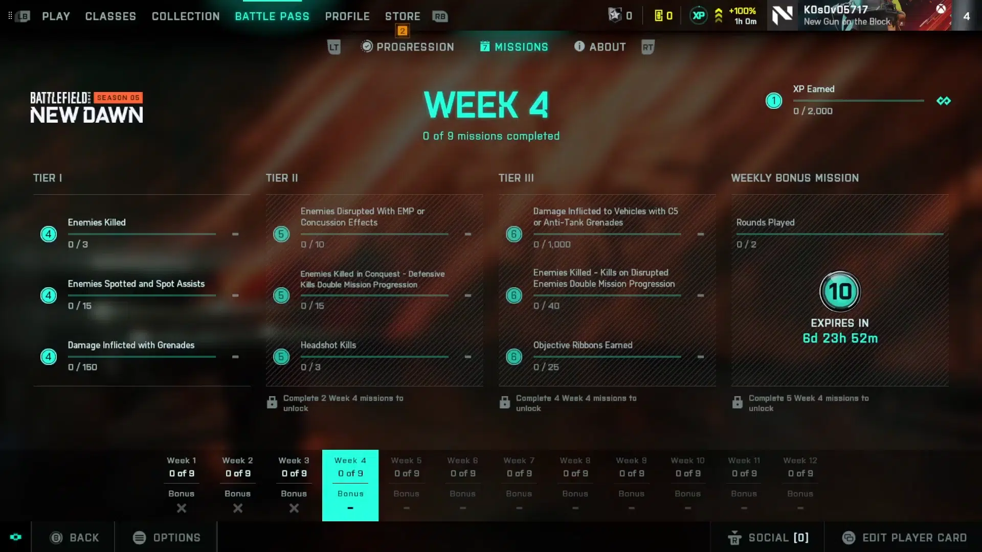 Neue wöchentliche Missionen und Store-Pakete für Saison 5, Woche 4 aufgelistet (27. Juni) in Battlefield 2042
