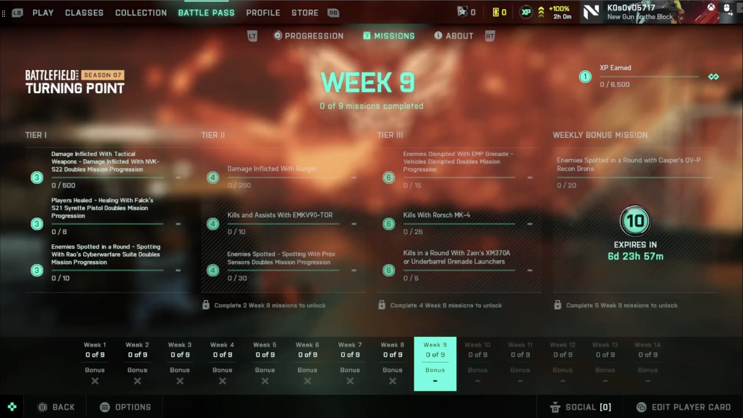 Neue wöchentliche Missionen und Store-Pakete für Saison 7, Woche 9 aufgelistet (14. Mai) in Battlefield 2042