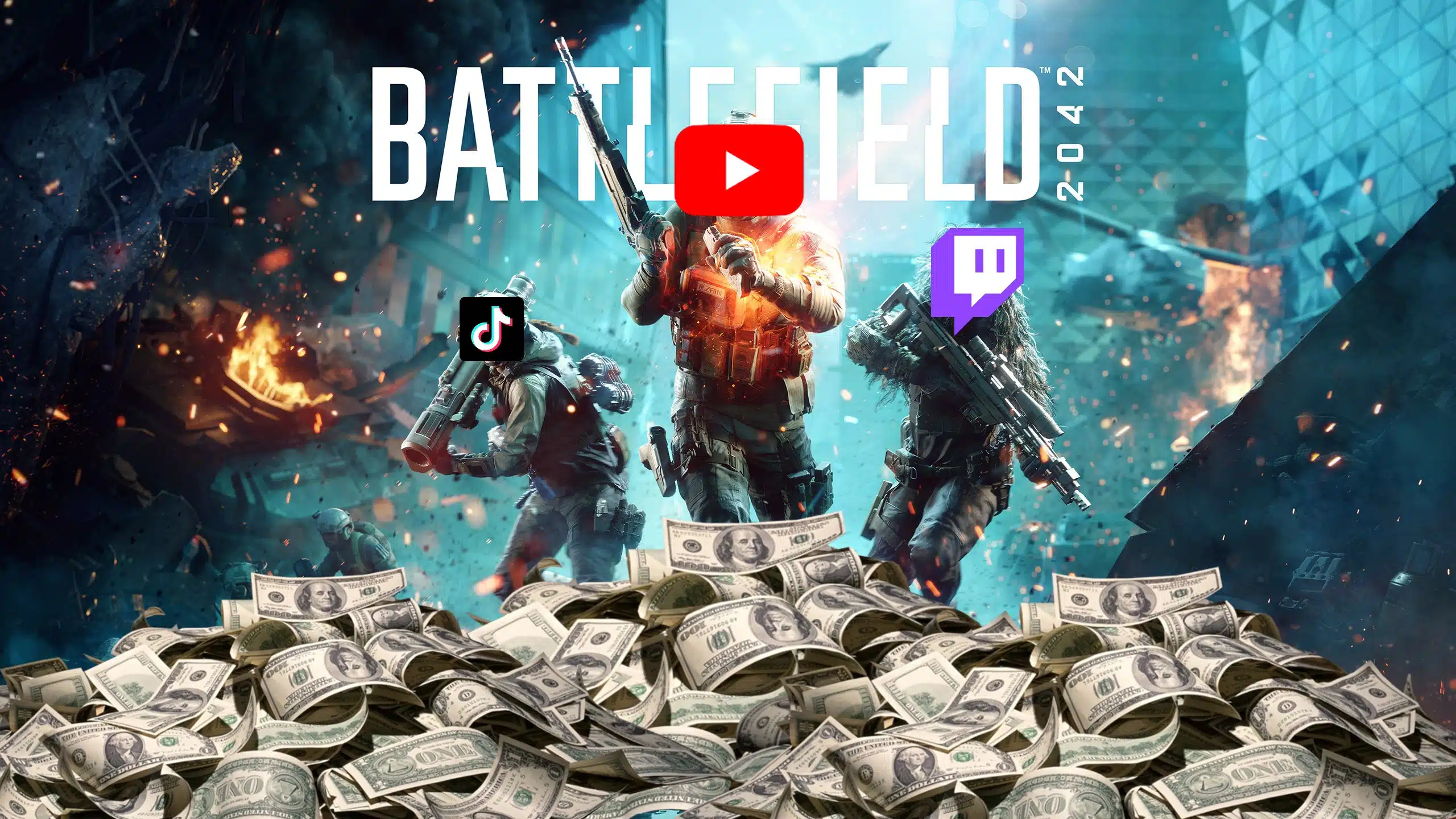 Bericht: Streamer behauptet, DICE habe über 60 Content-Ersteller für die Entwicklung von Battlefield 2042 bezahlt, aber alle Ratschläge ignoriert